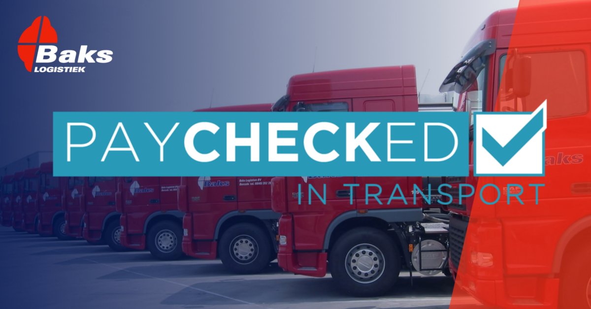 Certificaat Paychecked in Transport