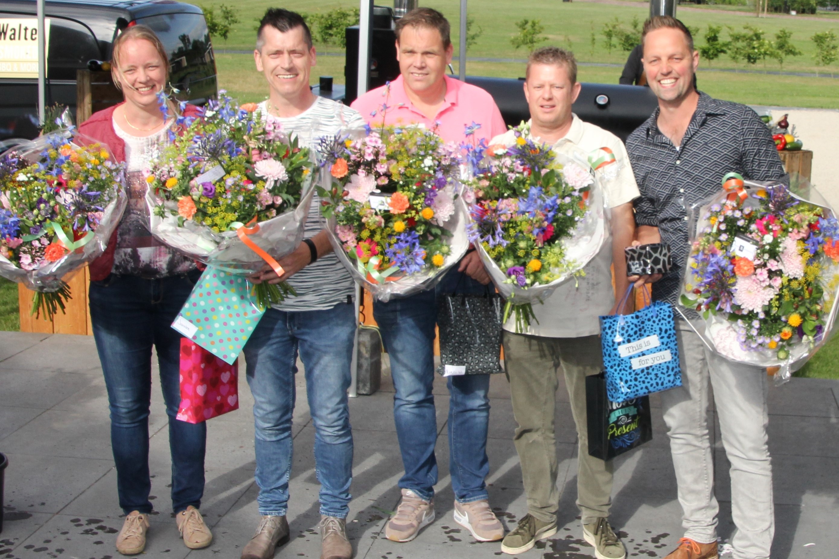 Baks Groep huldigt jubilarissen